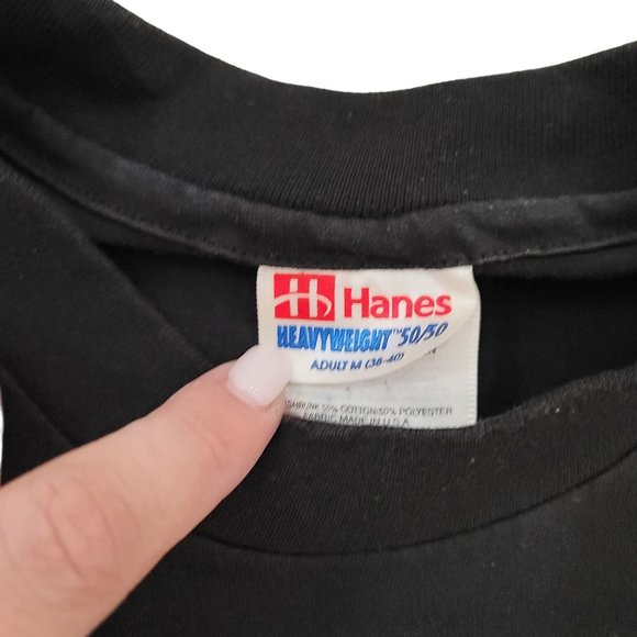 Vintage Original 90’s Rattlesnakes Diamondback Snake Art Graphic T-Shirt Hanes - Picture 4 of 5